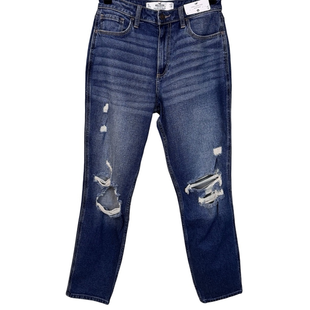 New Hollister Curvy High-Rise Mom Jean